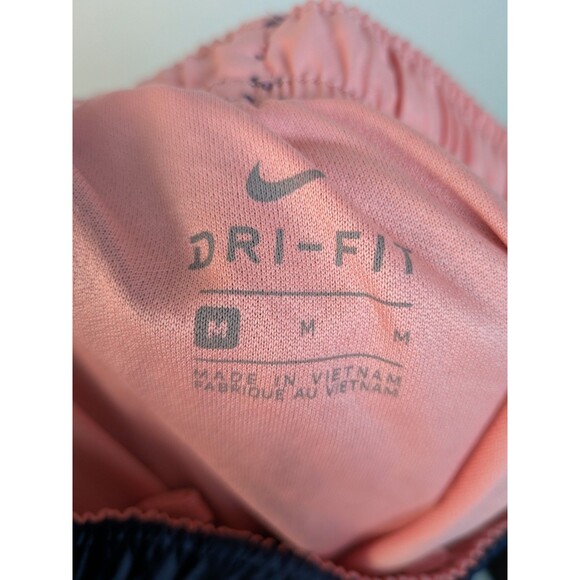 Nike Dri Fit Women's M Athletic Shorts Tennis Tempo Running Blue Pink - Picture 9 of 10